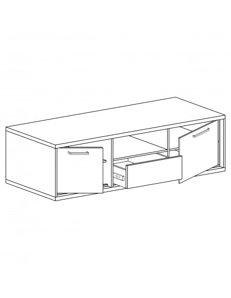Szafka RTV Mediolan M-12