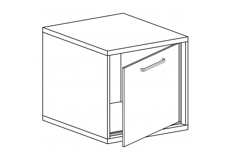 Szafka nocna Mediolan M-16