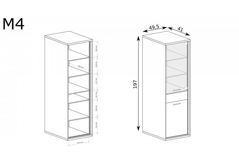 Witryna Mediolan M-4 Witryna Mediolan M-4