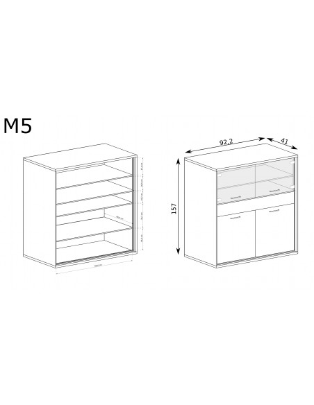 Witryna Mediolan M-5 Witryna Mediolan M-5
