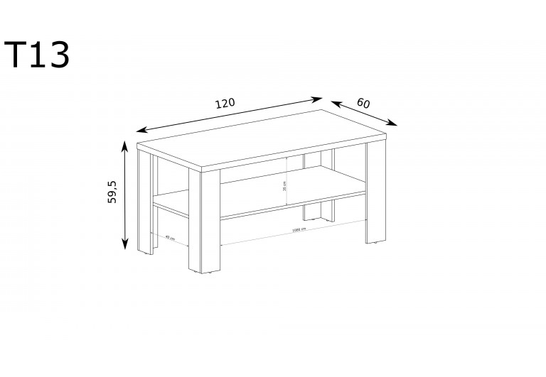 Stolik kawowy Tadeusz T-13