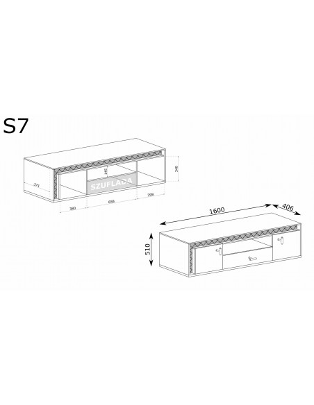 Szafka RTV Sensei S-7 Szafka RTV Sensei S-7