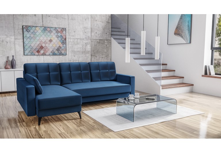 Narożnik Avis Bluvel granatowy