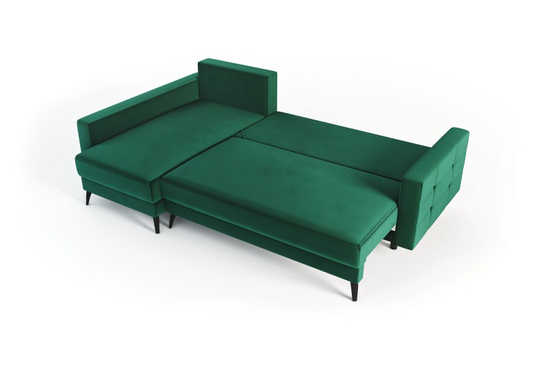 Narożnik Avis Bluvel zielony