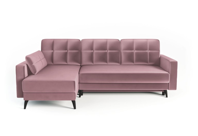 Narożnik Avis Bluvel różowy