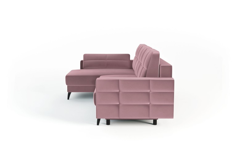 Narożnik Avis Bluvel różowy