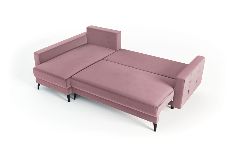 Narożnik Avis Bluvel różowy