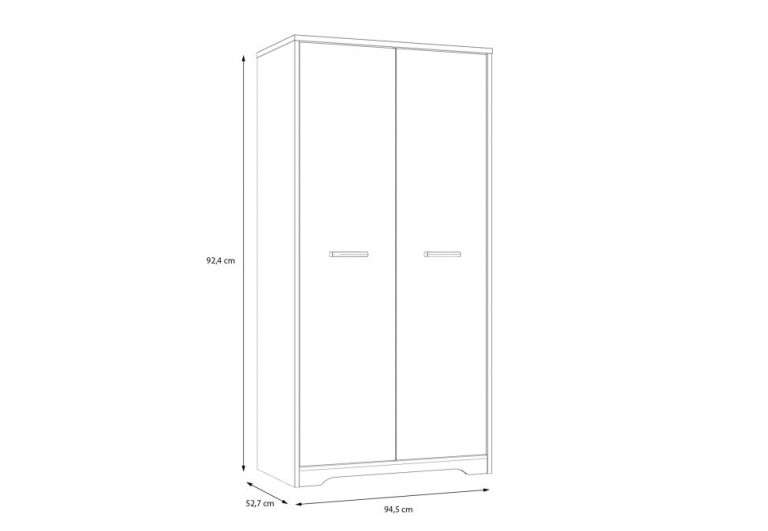 Szafa ubraniowa Joadakis