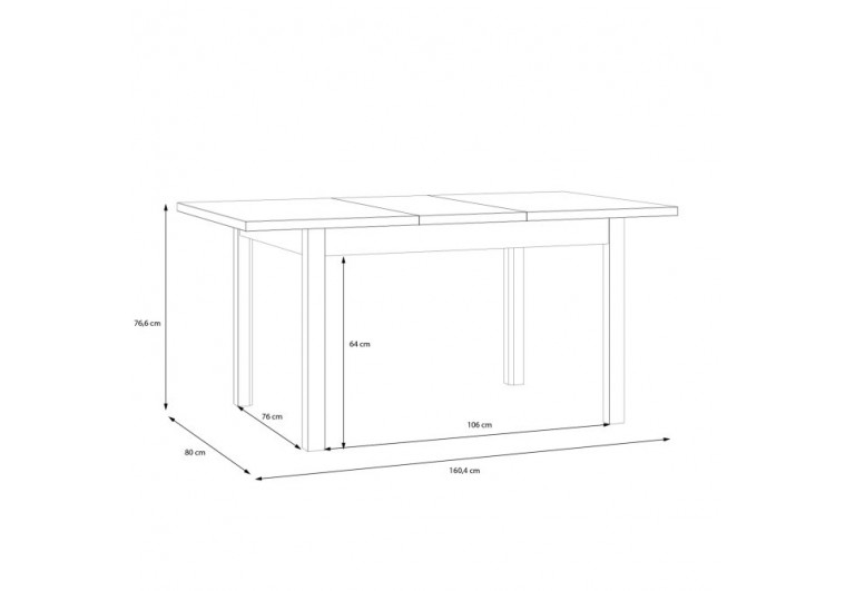 Stół rozkładany Joakimis