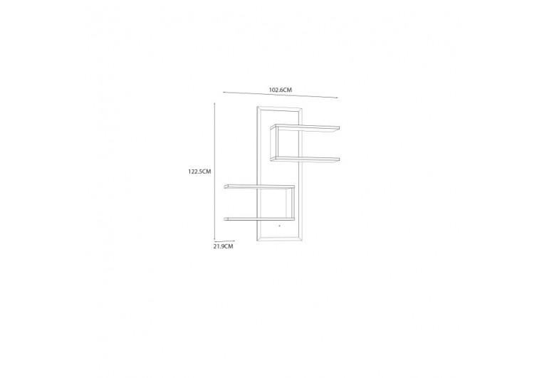 Półka wisząca Jytana