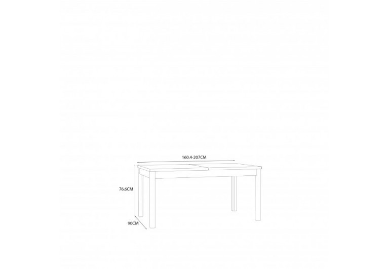 Stół rozkładany Jytana Stół rozkładany Jytana