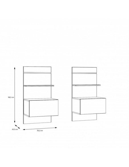 Szafki nocne Lenybelardo