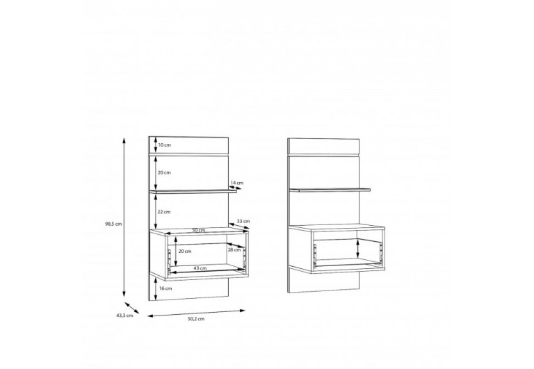 Szafki nocne Lenybelardo