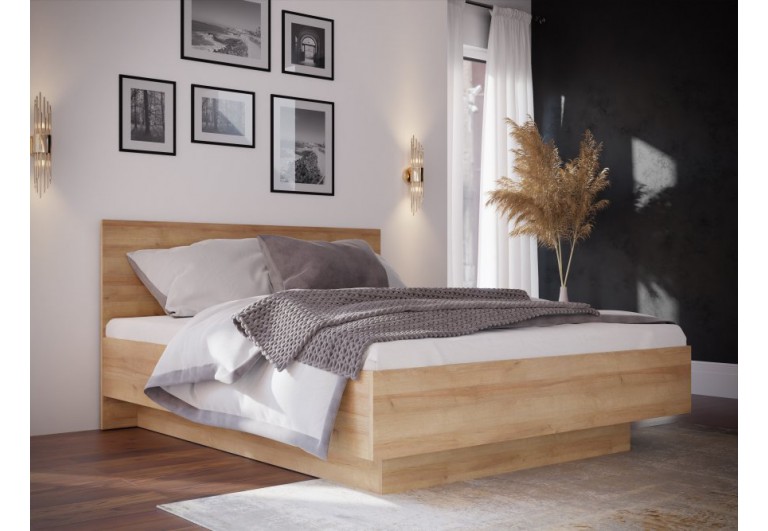 Łóżko 160 z podnoszonym wkładem Lenybelardo