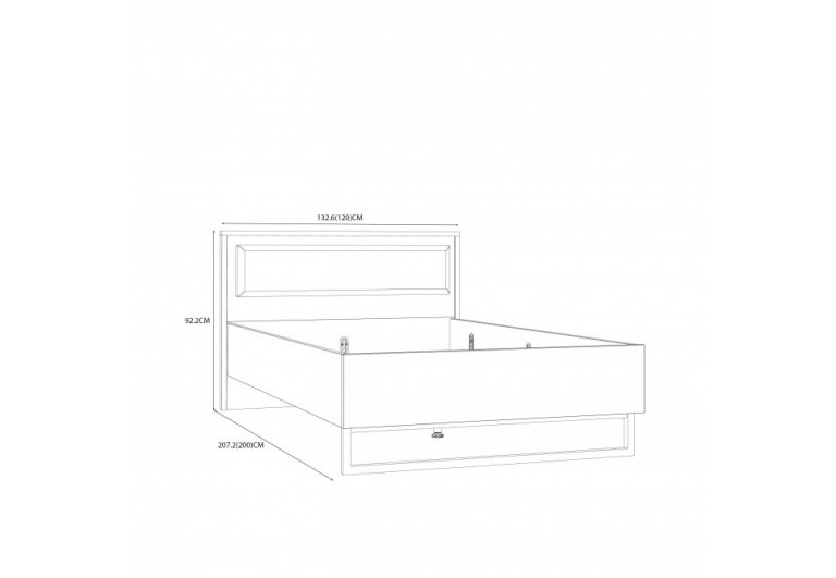 Łóżko młodzieżowe 120 Oriental Tree