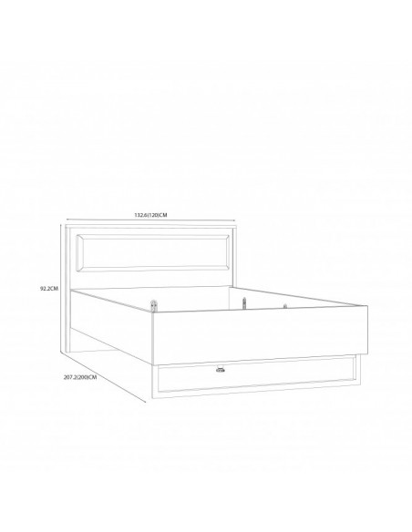 Łóżko młodzieżowe 120 Oriental Tree