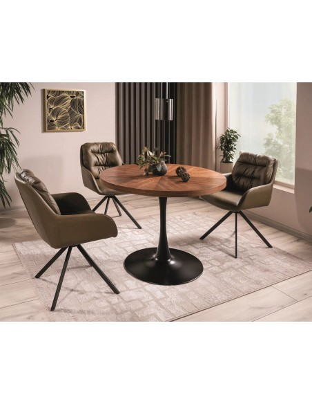 Stół okrągły 100 Amadeo