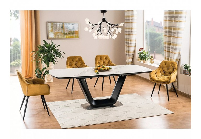 Stół rozkładany 160-220 Armani Ceramic