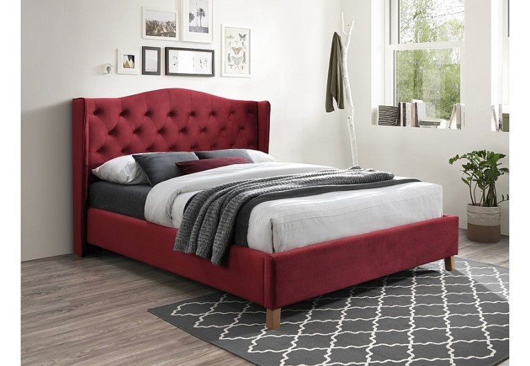 Łóżko 160 Aspen Bluvel 59 Velvet