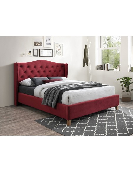 Łóżko 160 Aspen Bluvel 59 Velvet