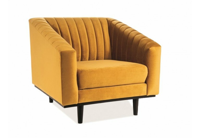 Fotel tapicerowany Asprey Bluvel 68 Velvet 1