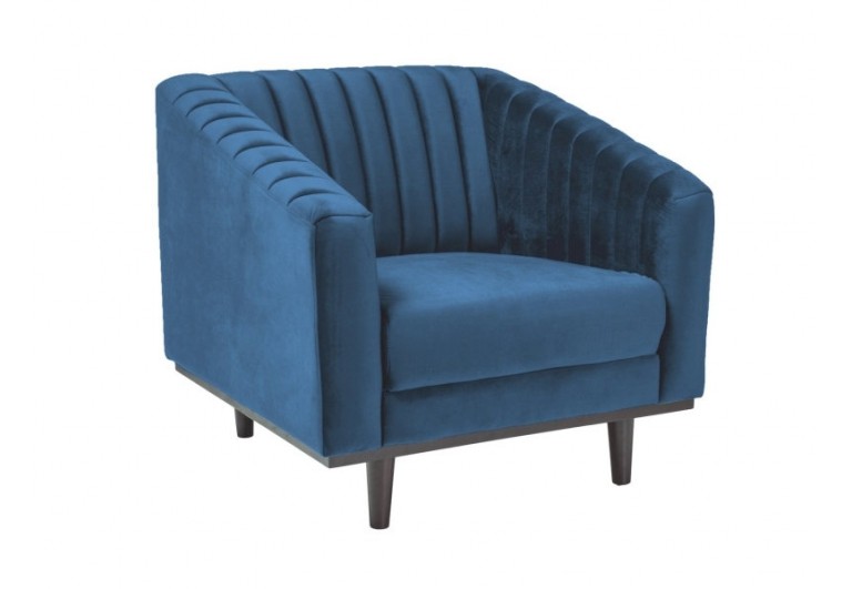 Fotel tapicerowany Asprey Bluvel 86 Velvet 1