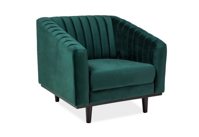 Fotel tapicerowany Asprey Bluvel 78 Velvet 1