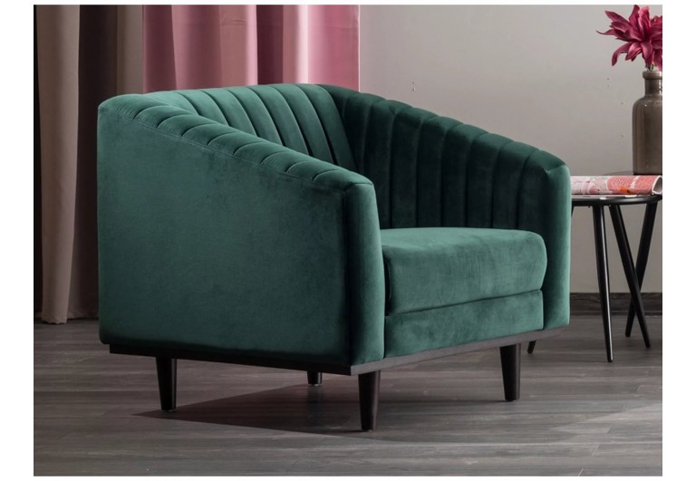 Fotel tapicerowany Asprey Bluvel 78 Velvet 1