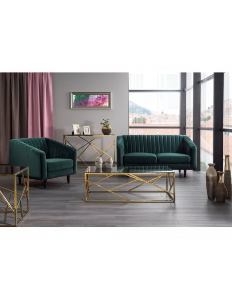 Fotel tapicerowany Asprey Bluvel 78 Velvet 1