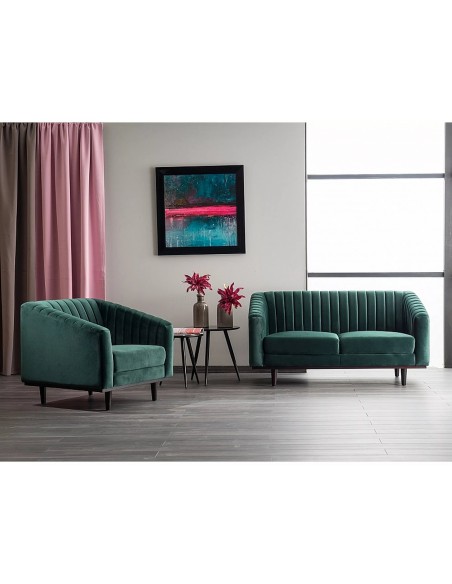 Sofa Asprey Bluvel 78 Velvet 2