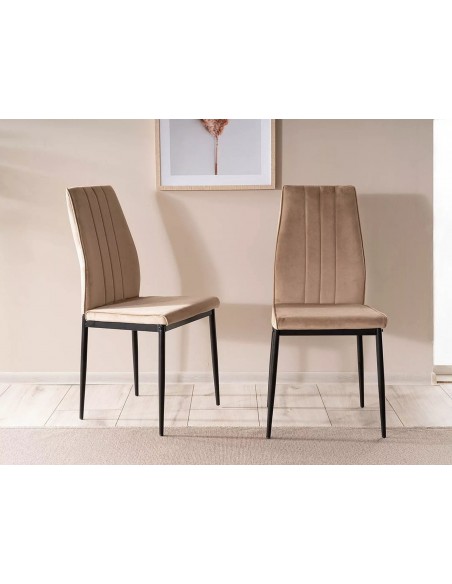 Krzesło Atom Bluvel 28 Velvet