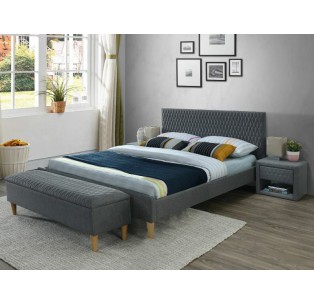 Łóżko 140 Azurro Bluvel 14 Velvet