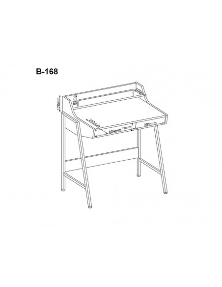 Biurko B-168