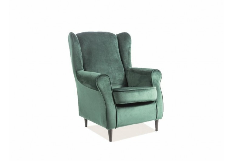 Fotel Baron Zielony Velvet Bluvel 78