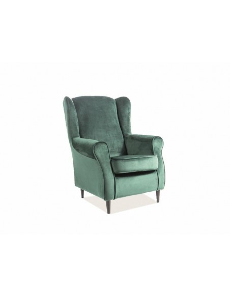 Fotel Baron Zielony Velvet Bluvel 78
