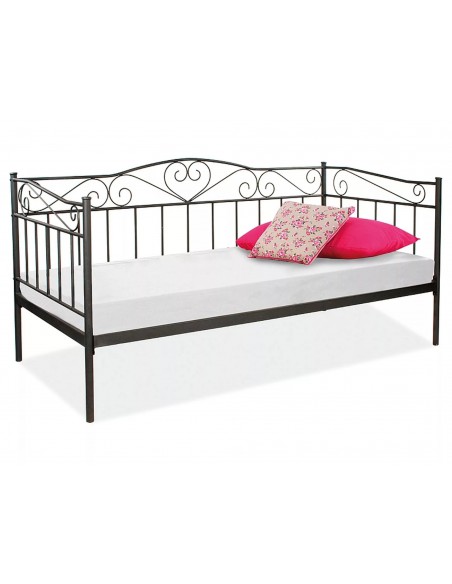 Łóżko metalowe Białe 90 Birma