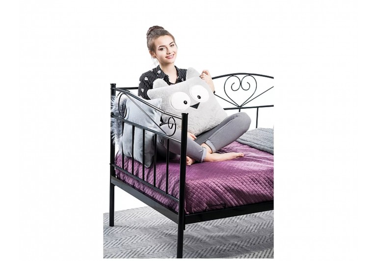 Łóżko metalowe Białe 90 Birma