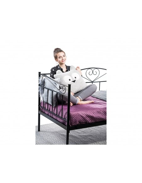 Łóżko metalowe Białe 90 Birma