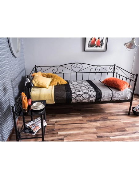 Łóżko metalowe Białe 90 Birma