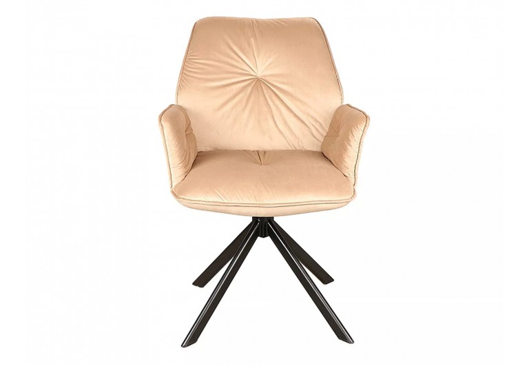 Krzesło Boogie II Beżowe Velvet