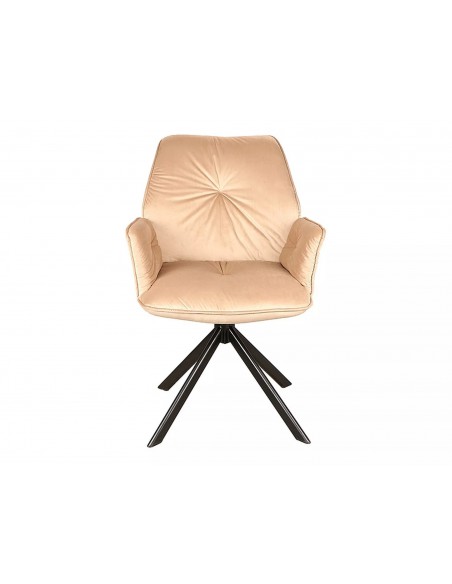 Krzesło Boogie II Beżowe Velvet