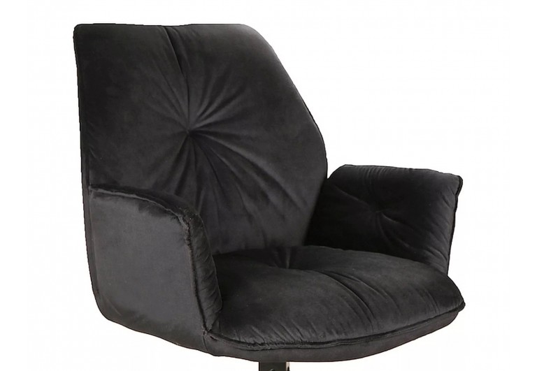 Krzesło Boogie II Czarne Velvet