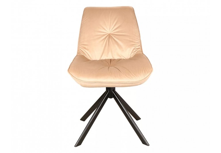 Krzesło Boogie I Beżowe Velvet