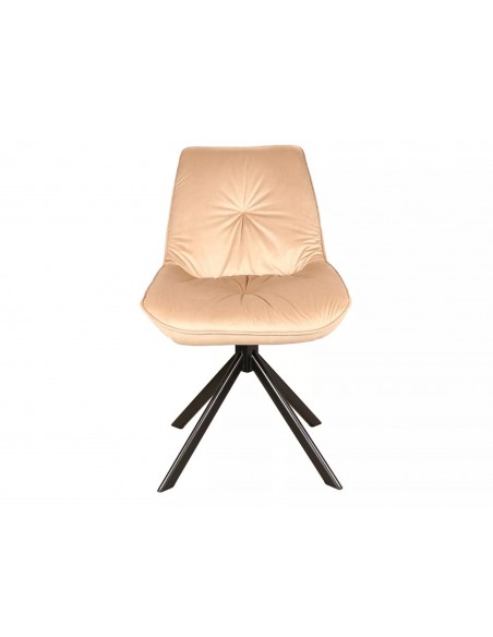 Krzesło Boogie I Beżowe Velvet