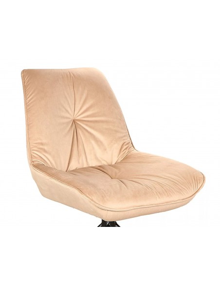 Krzesło Boogie I Beżowe Velvet