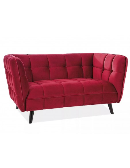 Fotel Castello Bordowy Velvet 2 Fotel Castello Bordowy Velvet 2