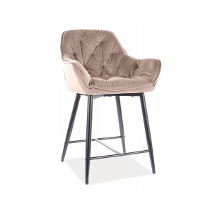 Półhoker Cherry H-2 Beżowy Velvet