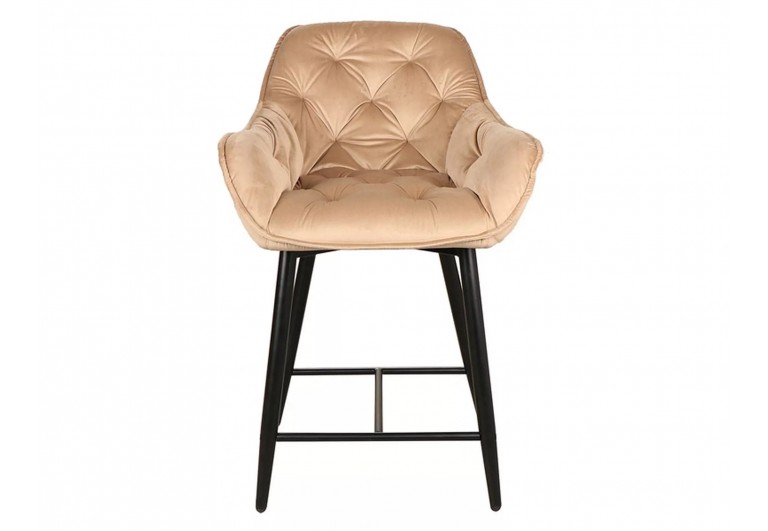 Półhoker Cherry H-2 Beżowy Velvet