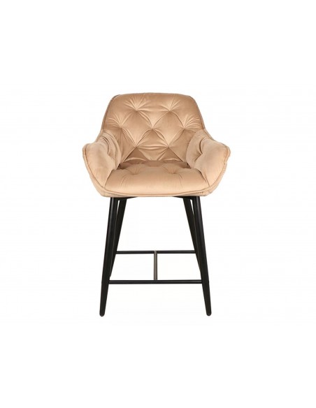 Półhoker Cherry H-2 Beżowy Velvet