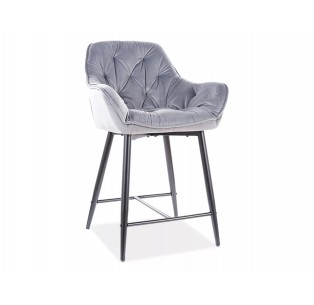 Półhoker Cherry H-2 Szary Velvet